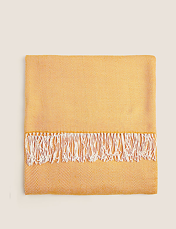 Herringbone Throw
