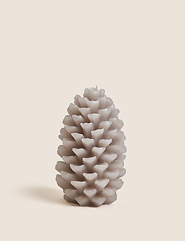 Pine Cone Candle