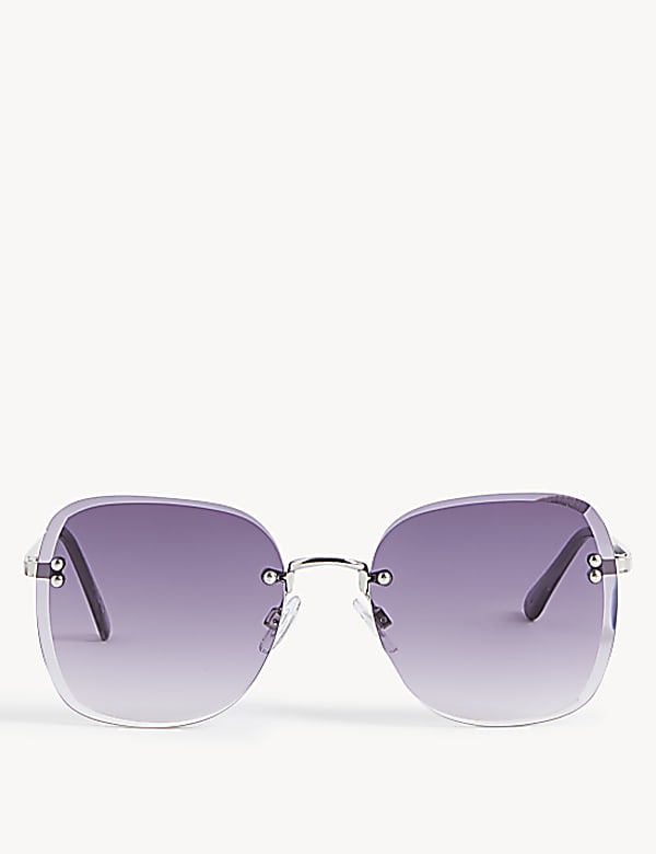 Rimless Square Sunglasses