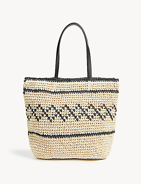 Straw Woven Tote Bag