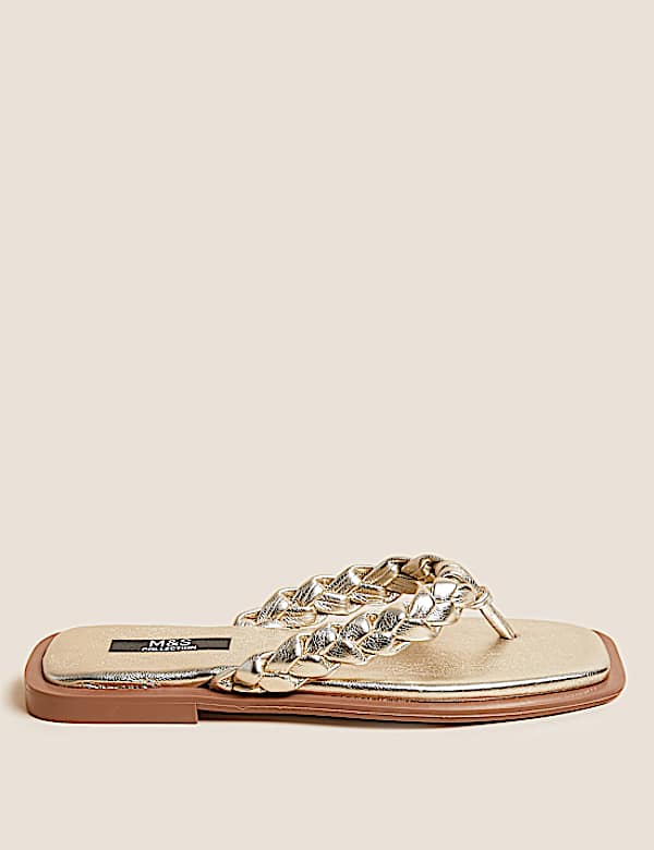 Woven Flat Flip Flops
