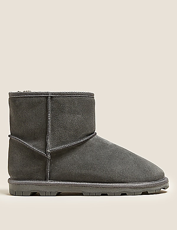 Suede Stain Resistant Faux Fur Lining Boots
