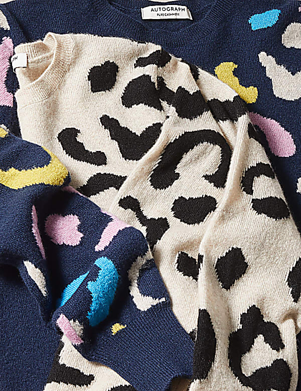 Crew Jumper Marks And Spencer Leopard Print Jumper M&S Leopard