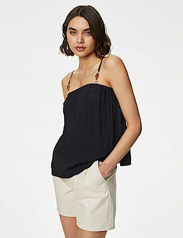 Beaded Detail Cami Top