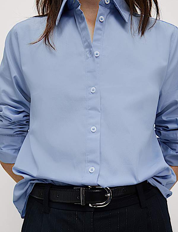 Pure Cotton Button Through Shirt