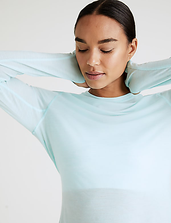 Buy Merinotec Base Layer Long Sleeve Top at Marks Spencer