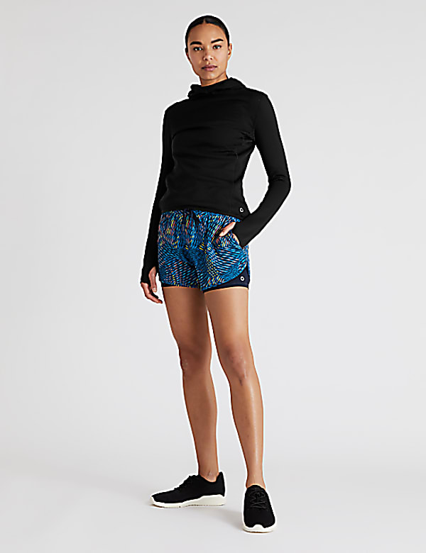 Thermal Hooded Long Sleeve Running Top