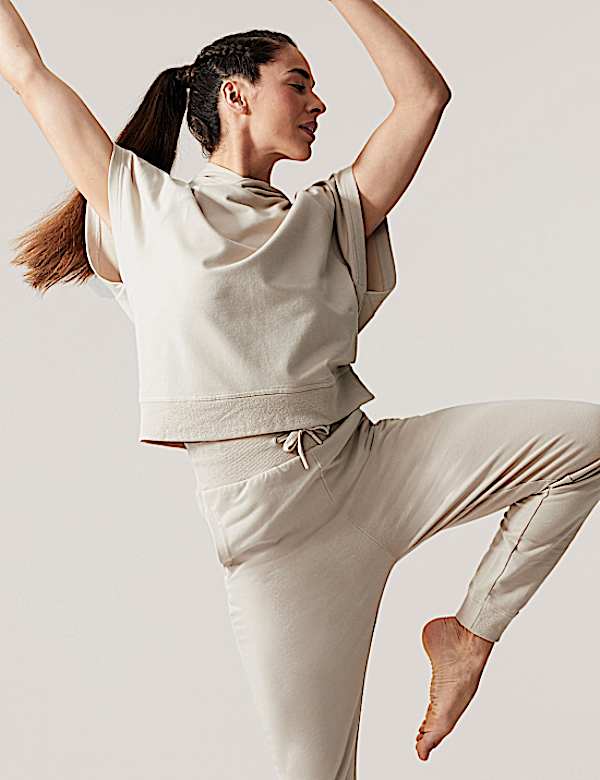 Cotton Rich Cuffed Relaxed Joggers