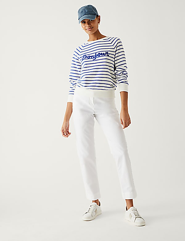 Cotton Rich Tapered Chinos