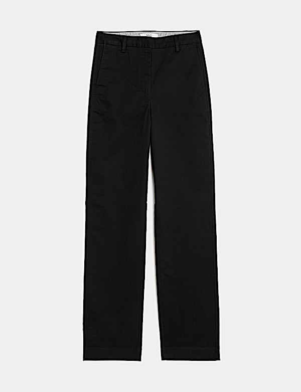 Cotton Rich Straight Leg Chinos