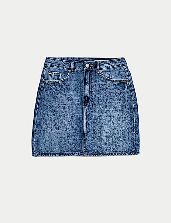 Denim Mini Skirt