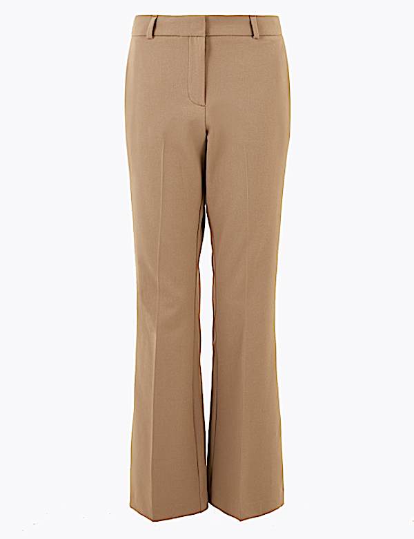 Slim Bootcut Trousers