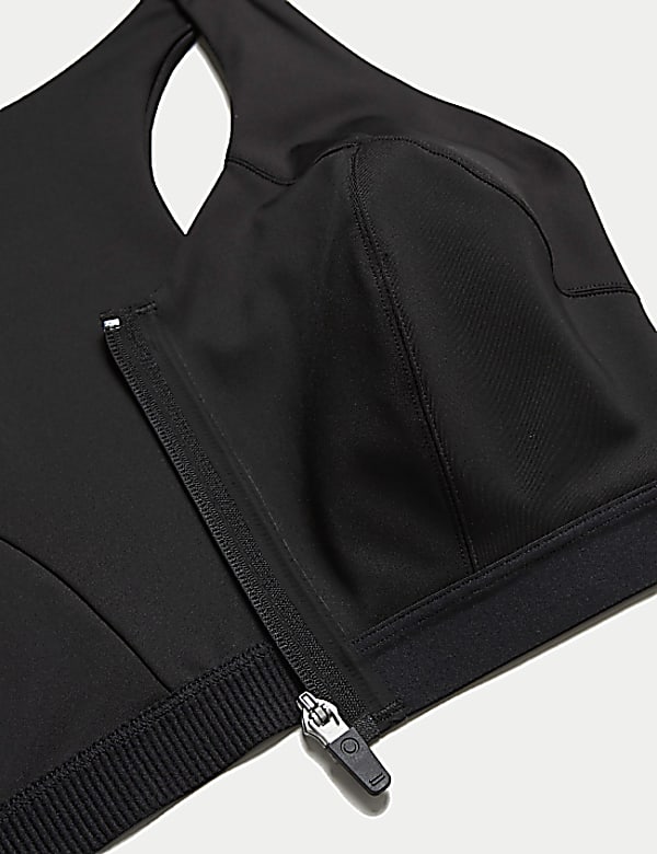 Ultimate Support Zip Front Sports  Bra F-H