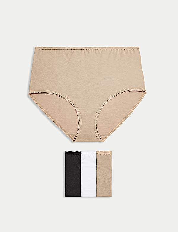 4 Pack Pure Cotton Regular Fit Full Briefs