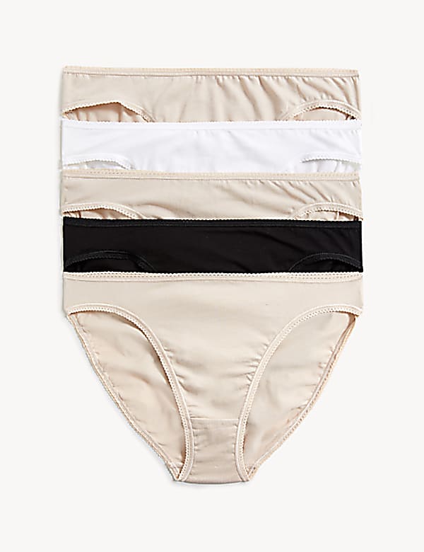 5 Pack Cotton Mix Knickers
