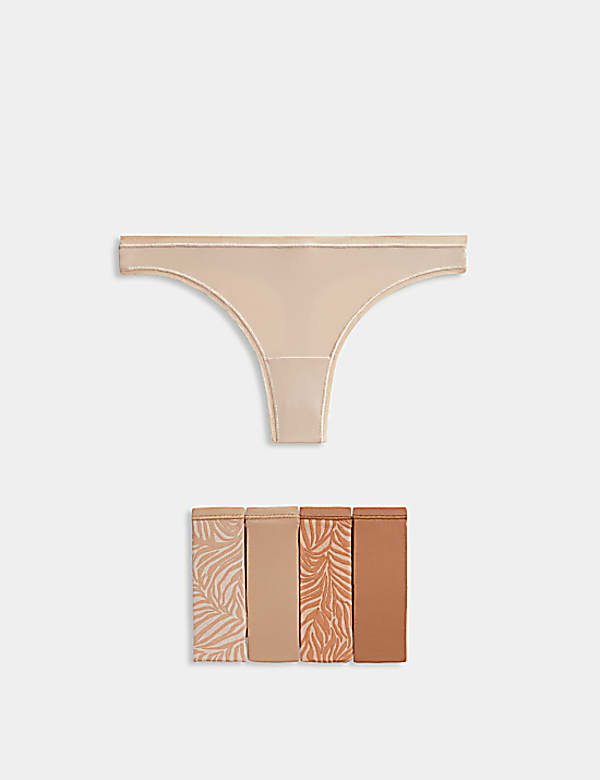 5pk Microfibre Thongs