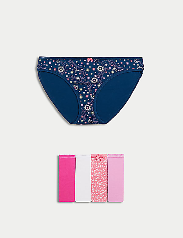 5pk Cotton Lycra™ Bikini Knickers