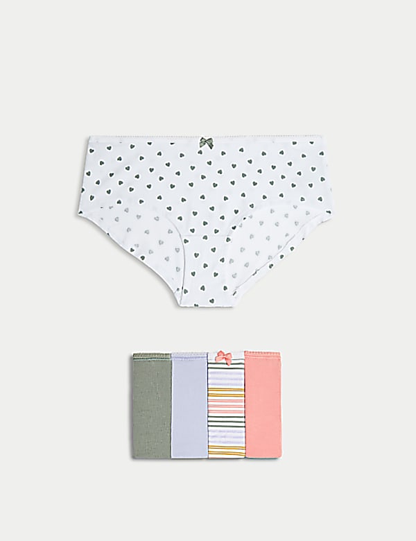 Pack 5 Cotton Mix Knickers