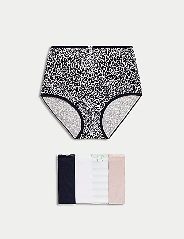 5pk Cotton Lycra™ Full Briefs