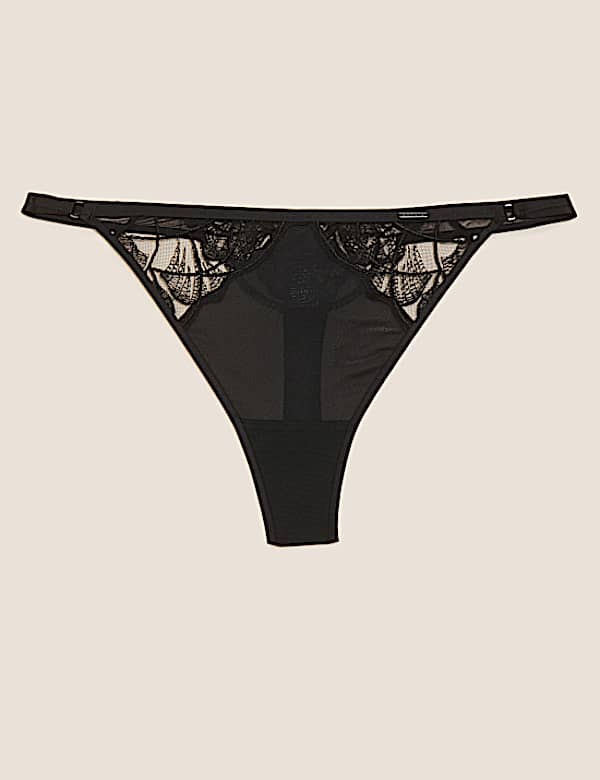 Calvi Embroidery Thong