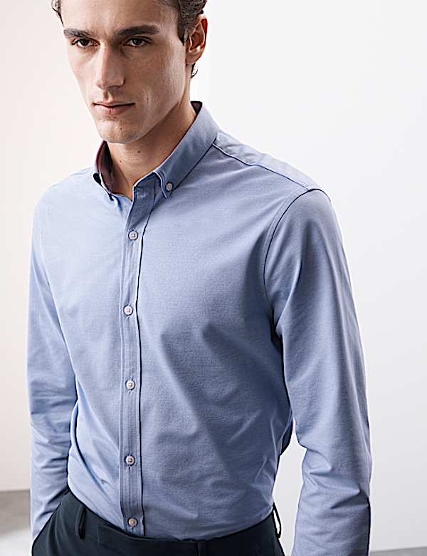Slim Fit Jersey Performance Shirt