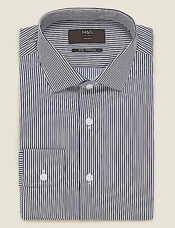Bengal Stripe Travel Shirt LS