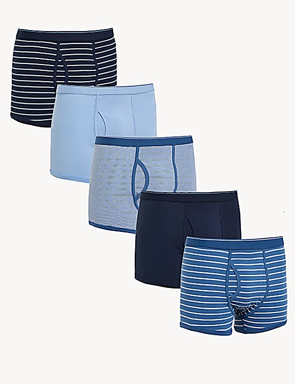 5pk Cotton Rich Cool & Fresh™ Trunks