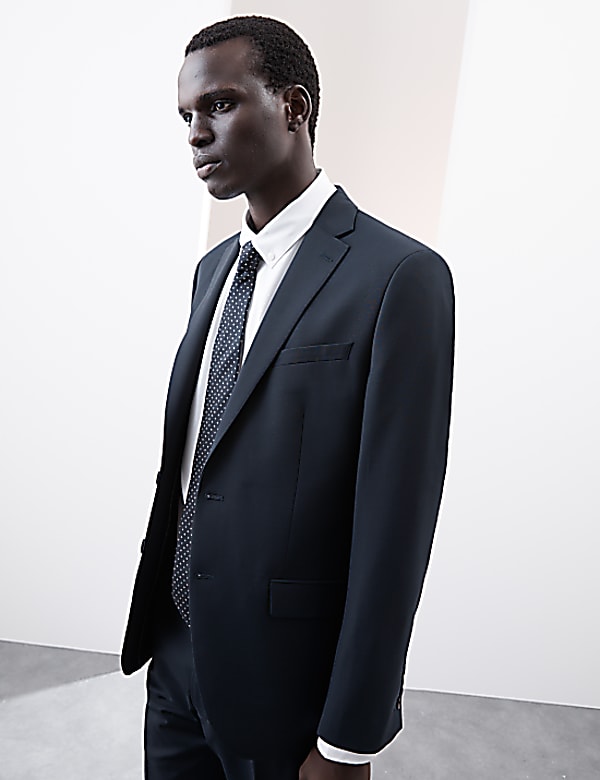 Tailored Fit Performance Suit Jacket