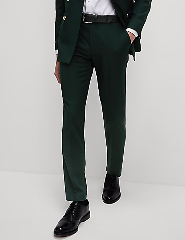 Slim Fit Stretch Suit Trousers