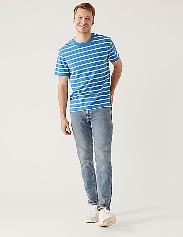 Slim Fit Pure Cotton Jeans