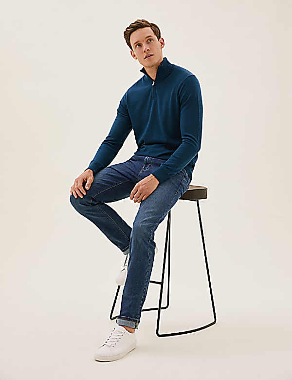 Organic Cotton Slim Fit Stretch Jeans