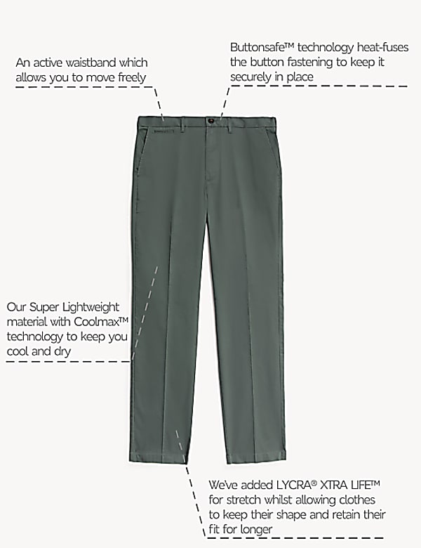 Regular Fit Super Lightweight Chinos