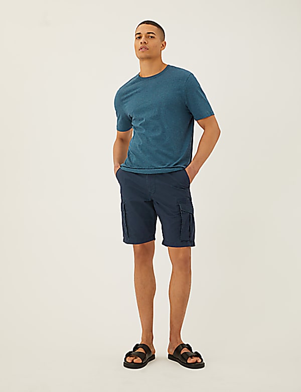 Pure Cotton Cargo Shorts