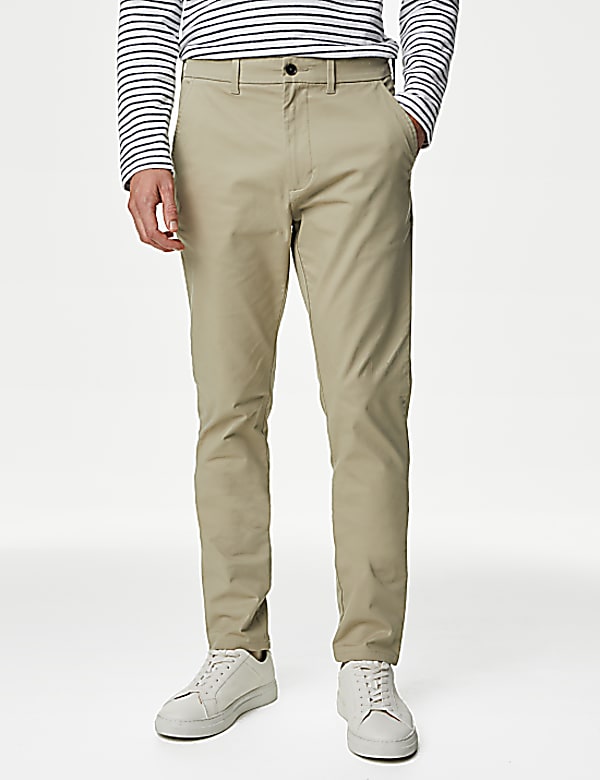 Slim Fit Stretch Chinos