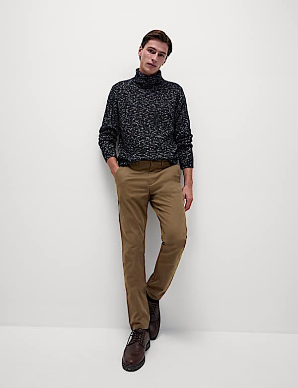 Slim Fit Stretch Chinos