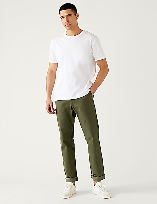 Regular Fit Stretch Chino