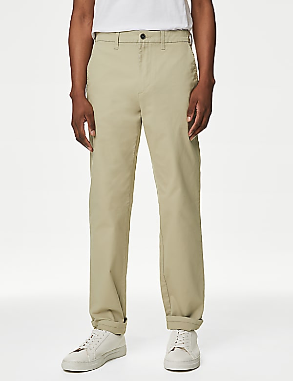 Regular Fit Stretch Chino