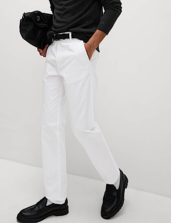 Regular Fit Stretch Chino