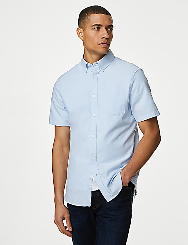Pure Cotton Oxford Shirt