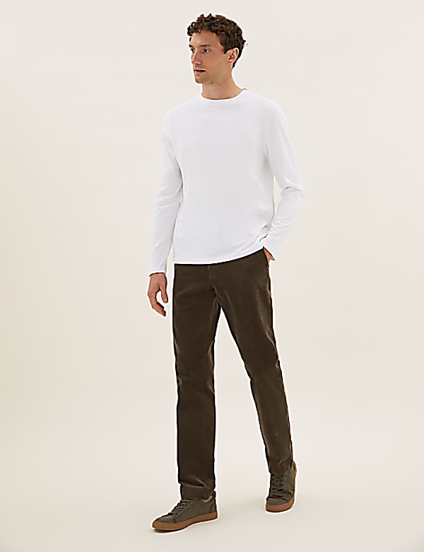 Pure Cotton Long Sleeve T-Shirt