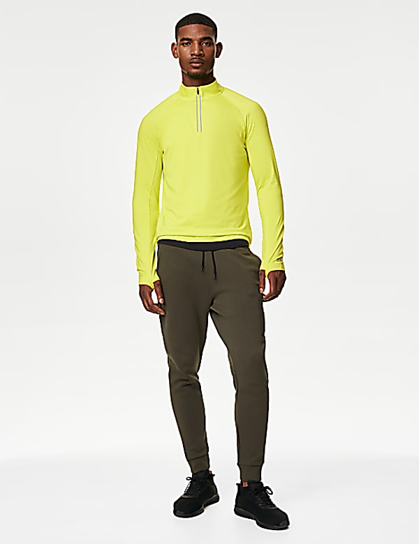 Half Zip Long Sleeve Top