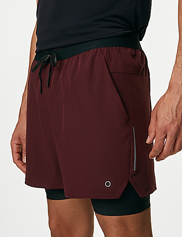 Double Layer Training Shorts