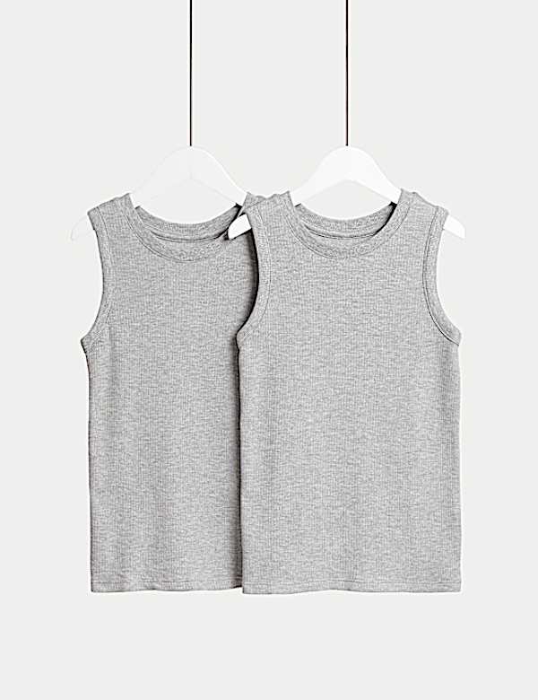 2pk Heatgen™ Thermal Vests (2-14 Yrs)