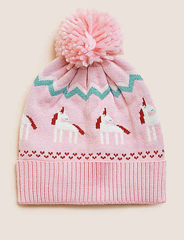 Kids' Unicorn Knitted Hat