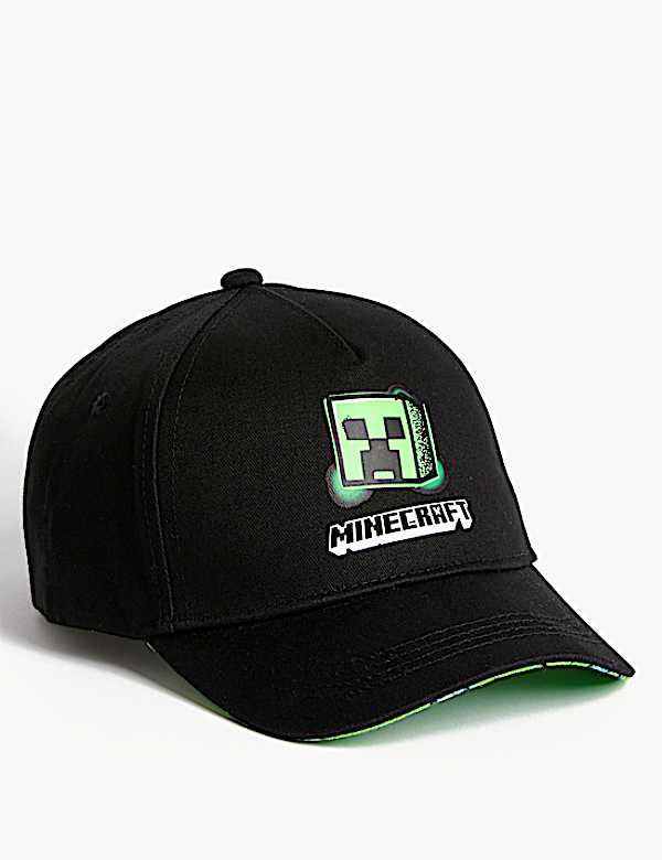 Kids' Pure Cotton Minecraft™ Baseball Cap