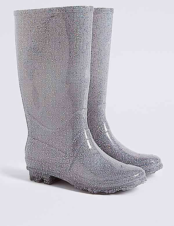 Kids’ Glitter Wellies