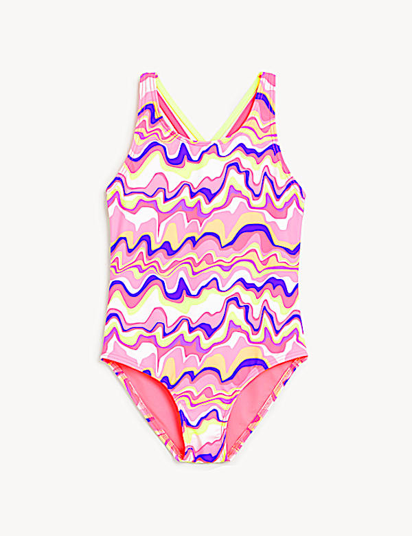 Marble Print Swimsuit