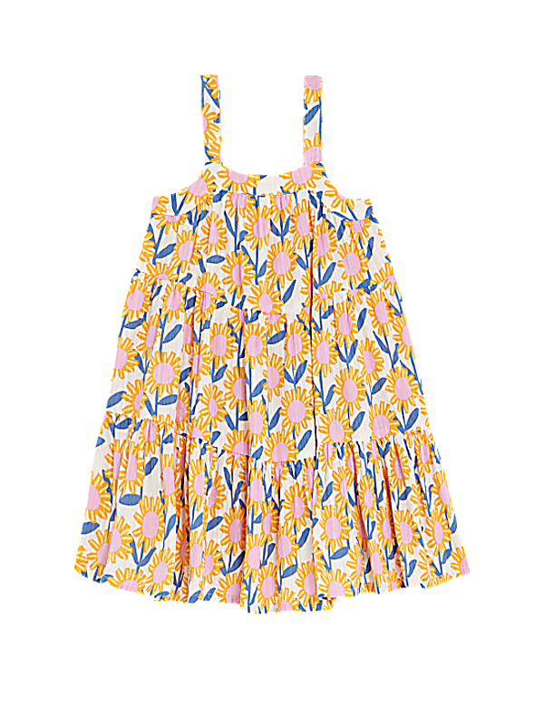 Pure Cotton Sunflower Dress