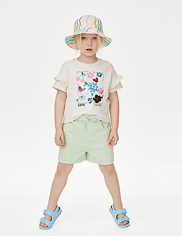 Denim Shorts (2-8 Yrs)
