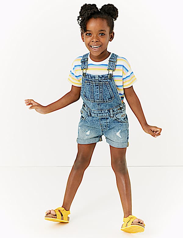 Denim Short Dungarees (2-7 Yrs)